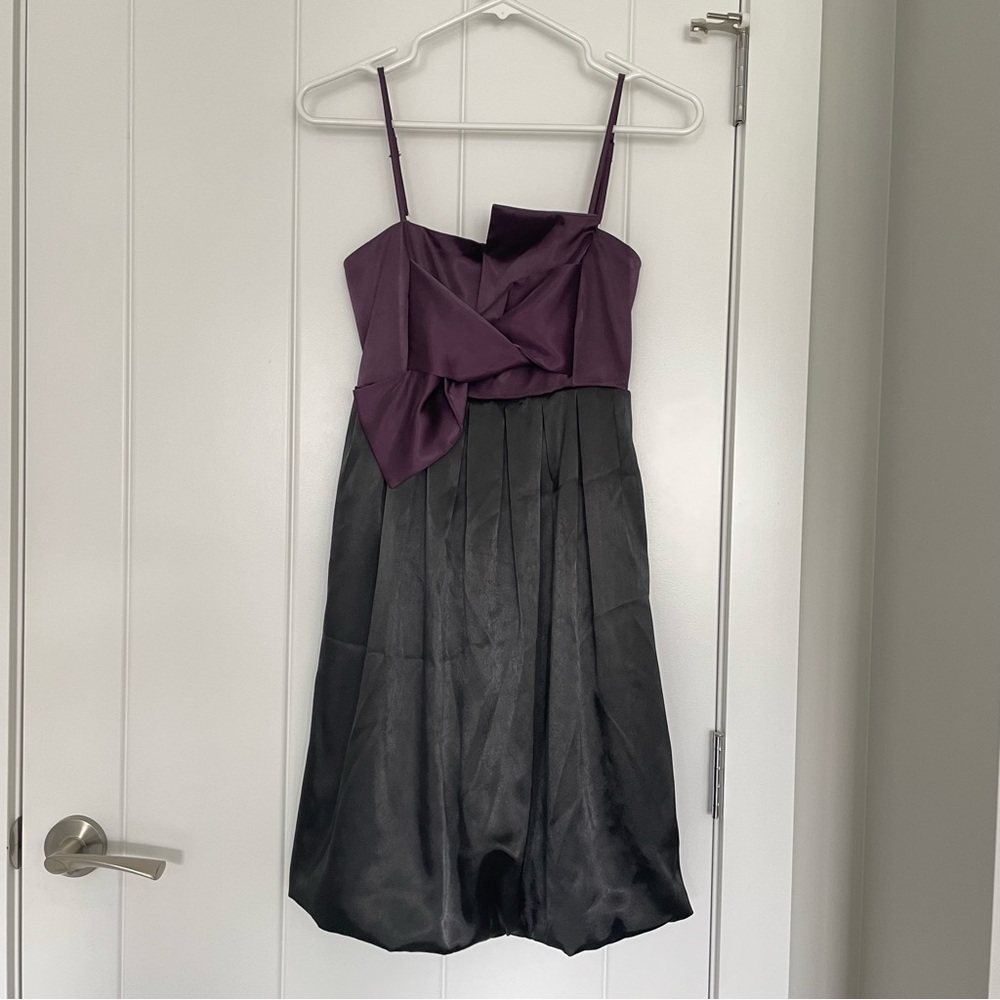 Unique prom dress with bubble hem